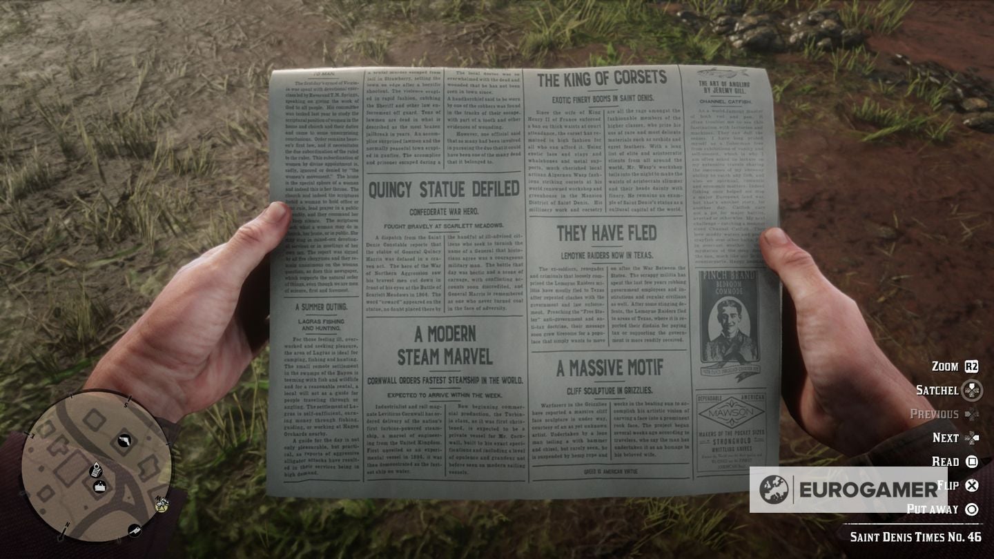 Red Dead Redemption 2 lista dos códigos e cheats, incluindo Munição